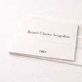 Brand Clarity Snapshot